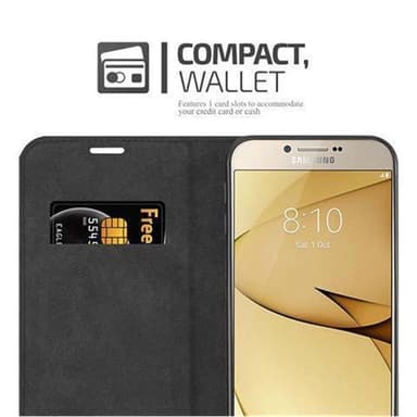 Samsung Galaxy A8 2016 Skal Fodral Case (Brun)