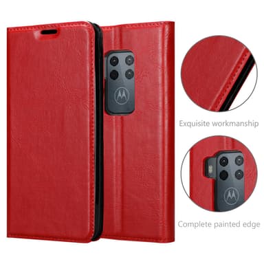 Motorola ONE PRO / ONE ZOOM Skal Fodral Case (Röd)