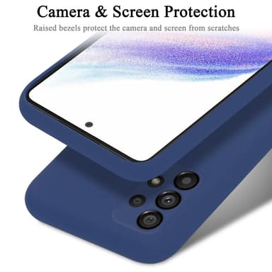 Samsung Galaxy A53 5G Skal Fodral Case (Blå)