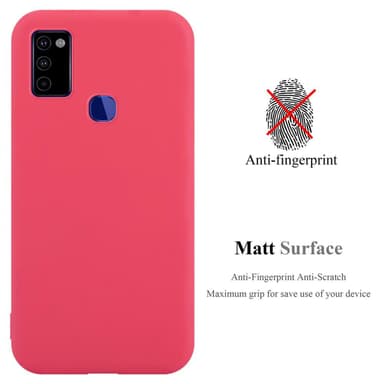Skal Samsung Galaxy M51 US Version Fodral Case (Röd)
