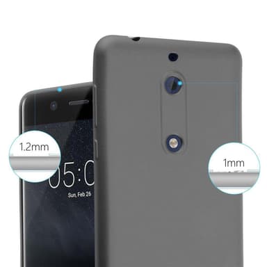 Skal Nokia 5 2017 Fodral Case (Grå)