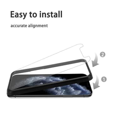 iPhone 11 PRO MAX 3x Skyddsfilm Skyddsglas Tempered