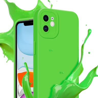 iPhone 12 Skal Fodral Case (Grön)