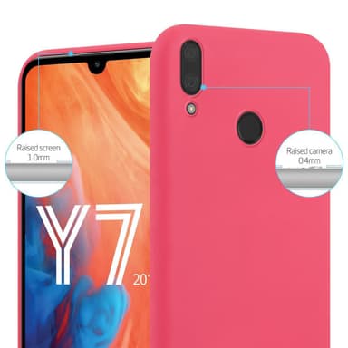 Skal Huawei Y7 2019 / Y7 PRIME 2019 Fodral Case (Röd)