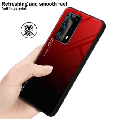 Huawei P40 PRO / P40 PRO+ Skal Fodral Case (Svart)