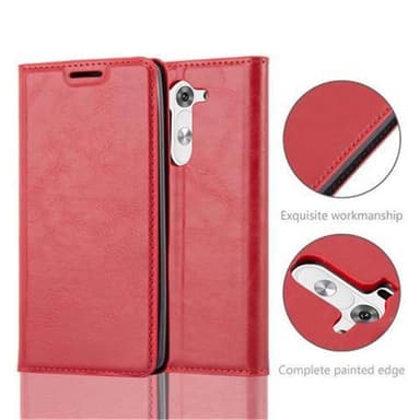 LG G3 MINI / G3 S Skal Fodral Case (Röd)