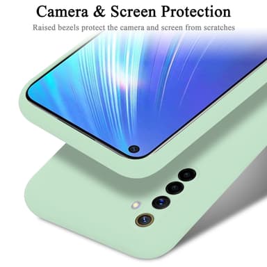 Realme 6 4G / 6s Skal Fodral Case (Grön)