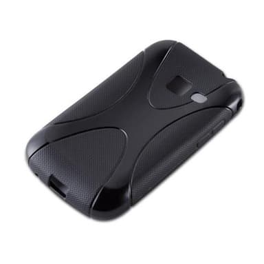 Samsung Galaxy ACE DUOS Skal Fodral Case (Svart)