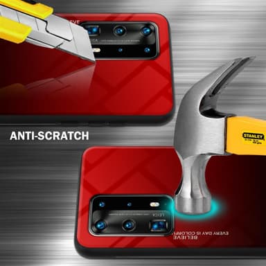 Huawei P40 PRO / P40 PRO+ Skal Fodral Case (Svart)