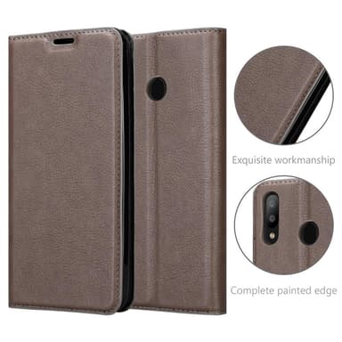 Samsung Galaxy M30 / A40s Skal Fodral Case (Brun)
