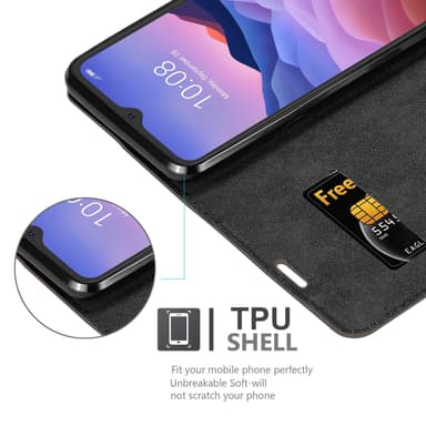ZTE Blade V2020 SMART Skal Fodral Case (Brun)