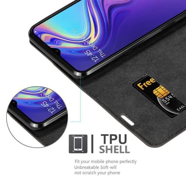 Samsung Galaxy M30 / A40s Skal Fodral Case (Brun)