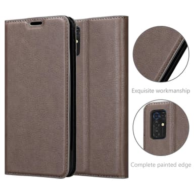 ZTE Blade V2020 SMART Skal Fodral Case (Brun)