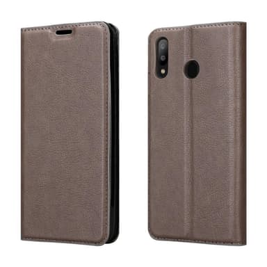 Samsung Galaxy M30 / A40s Skal Fodral Case (Brun)
