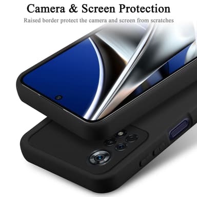 Xiaomi Poco X4 Pro Skal Fodral Case (Svart)