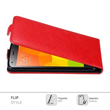 Xiaomi Mi 2 Flipfodral Skal (Röd)