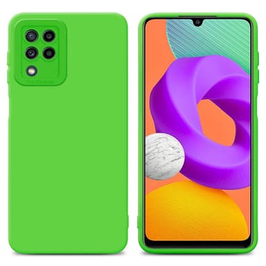 Samsung Galaxy M22 / M32 4G Skal Fodral Case (Grön)