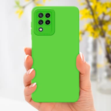 Samsung Galaxy M22 / M32 4G Skal Fodral Case (Grön)
