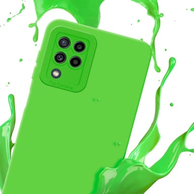 Samsung Galaxy M22 / M32 4G Skal Fodral Case (Grön)