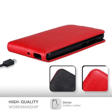 Xiaomi Mi 2 Flipfodral Skal (Röd)