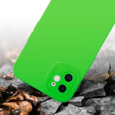 iPhone 12 Skal Fodral Case (Grön)