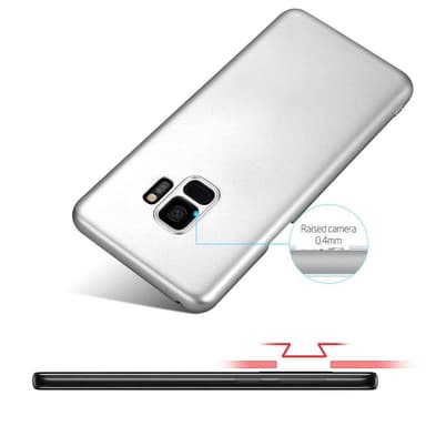 Samsung Galaxy S9 Skal Fodral Case (Silver)