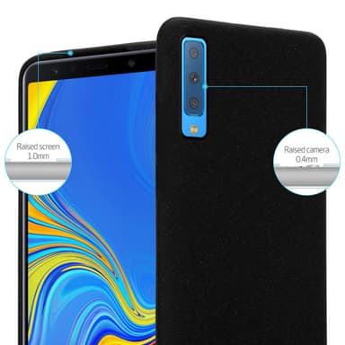 Skal Samsung Galaxy A7 2018 Fodral Case (Svart)