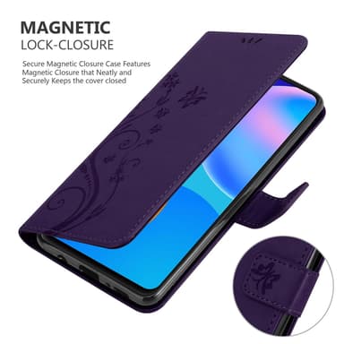 Huawei P SMART 2021 Plånboksfodral Skal (Lila)