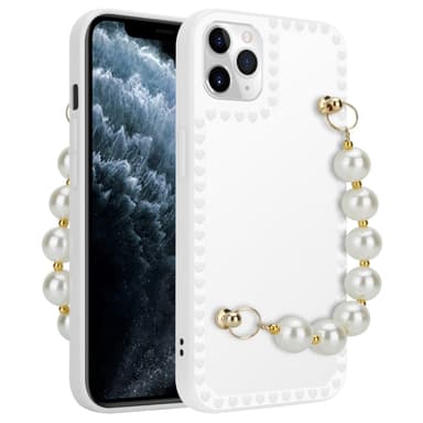 iPhone 11 PRO MAX Skal Fodral Case (Vit)