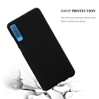 Skal Samsung Galaxy A7 2018 Fodral Case (Svart)