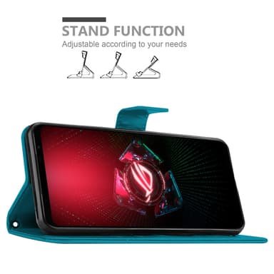 Asus ROG Phone 5 Plånboksfodral Skal (Blå)