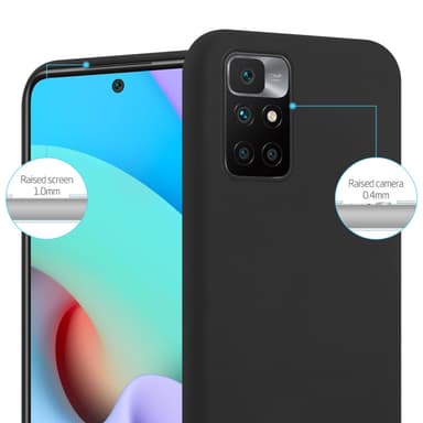 Skal Xiaomi RedMi 10 Fodral Case (Svart)