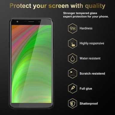 WIKO Y61 3x Skyddsglas Skyddsfilm Skärmskydd