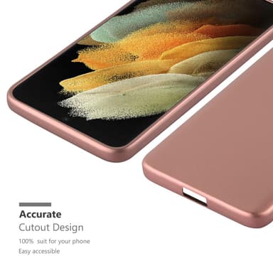 Skal Samsung Galaxy S21 ULTRA Fodral Case (Rosa)