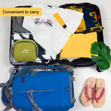Vikbar Ryggsäck 36L Unisex Vattentät (kalk)