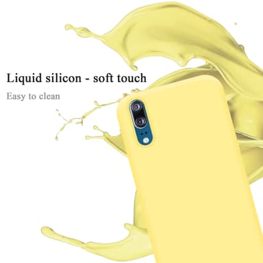 Huawei P20 Skal Fodral Case (Gul)