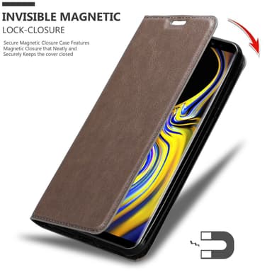 Samsung Galaxy NOTE 9 Skal Fodral Case (Brun)