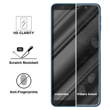 Samsung Galaxy A7 2018 Skyddsglas Skyddsfilm Skärmskydd