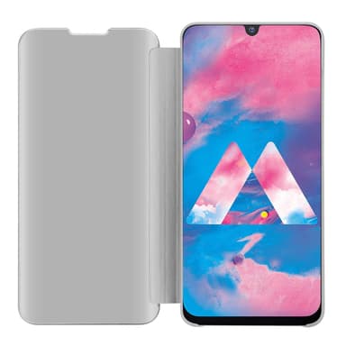 Samsung Galaxy M30 / A40s Plånboksfodral Skal (Silver)