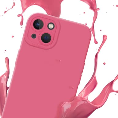 iPhone 13 Skal Fodral Case (Röd)