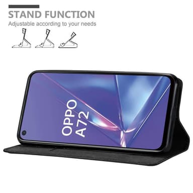 Oppo A52 Skal Fodral Case (Svart)