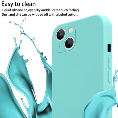 iPhone 14 Skal Fodral Kedja (Turkos)