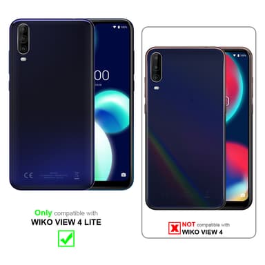 WIKO VIEW 4 LITE 3x Skyddsglas Skyddsfilm Skärmskydd