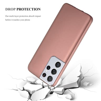 Skal Samsung Galaxy S21 ULTRA Fodral Case (Rosa)