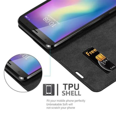 ZTE Blade A5 2019 Skal Fodral Case (Svart)