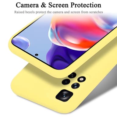 Xiaomi RedMi NOTE 11 PRO+ Skal Fodral Case (Gul)