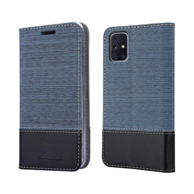 Samsung Galaxy M31s Plånboksfodral Skal (Blå)