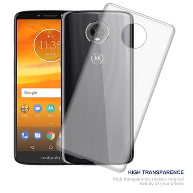 Motorola MOTO E5 PLUS Skal Fodral Case (Transparent)