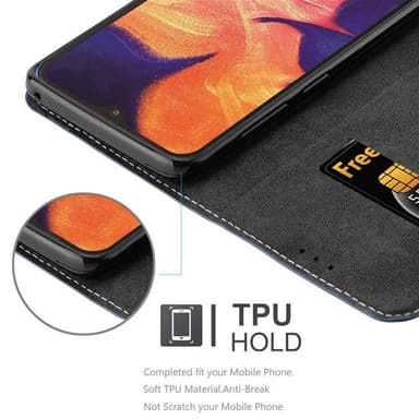 Samsung Galaxy A10 / M10 Skal Fodral Case (Blå)