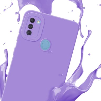 Samsung Galaxy A11 / M11 Skal Fodral Case (Lila)